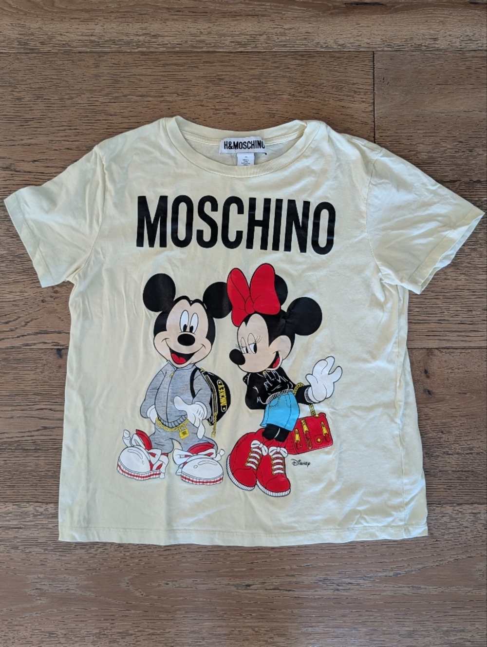 Moschino X H&M Mickey And Minnie Tshirt